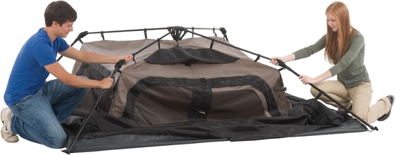 Tente de camping Coleman avec installation instantanée, tente résistante aux intempéries pour 4/6/8/10 personnes avec technologie WeatherTec, double épaisseur