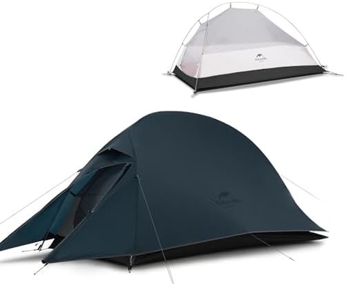Naturehike Cloud-Up 1 personne Tente de sac à dos léger Tente pour un homme, imperméable à l'eau Tente pour une personne ultra-légère, faire