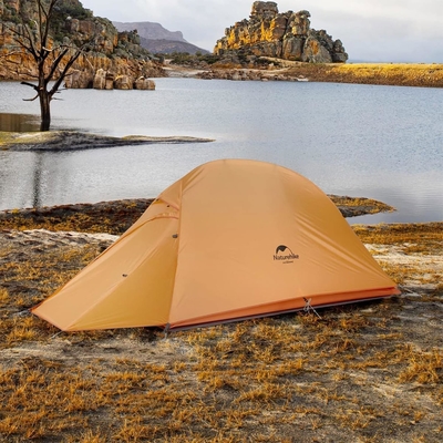 Naturehike Cloud-Up 1 personne Tente de sac à dos léger Tente pour un homme, imperméable à l'eau Tente pour une personne ultra-légère, faire