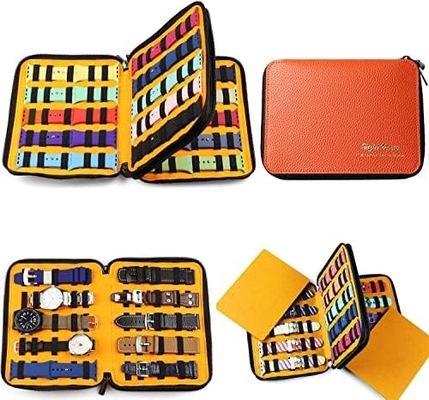40 emplacements Grand sac à main Garde de bandes Garde de sangle Organisateur à double couche, montre et sangles Organisateur pour Apple