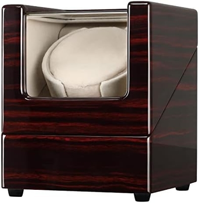 Chiyoda montres à enroulement pour montres automatiques boîte en bois massif avec moteurs Mabuchi