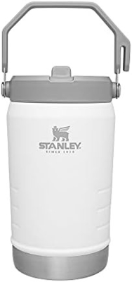 IceFlow évier en acier inoxydable avec paille, bouteille d'eau isolée sous vide pour la maison, le bureau ou la voiture, tasse réutilisable