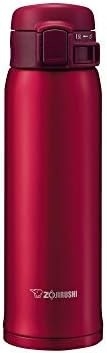 Zojirushi SM-SA60BA tasse isolée sous vide en acier inoxydable, 1 compte (emballage de 1), noir, 20 oz