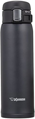Zojirushi SM-SA60BA tasse isolée sous vide en acier inoxydable, 1 compte (emballage de 1), noir, 20 oz