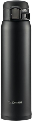 Zojirushi SM-SA60BA tasse isolée sous vide en acier inoxydable, 1 compte (emballage de 1), noir, 20 oz