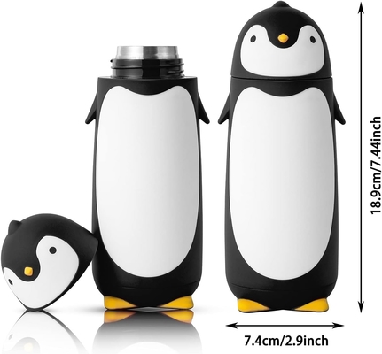 Penguin en acier inoxydable Gobelets isolés sous vide Mug de voyage Thé Bouteille d'eau Bouteille de café