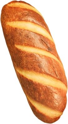 40 en 3D Simulation Pain en forme d'oreiller doux Baguette lombaire arrière Coussin de nourriture drôle Plush jouet farci
