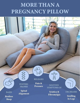 Coussins de grossesse pharmaceutiques, coussins en forme de U pour le corps entier