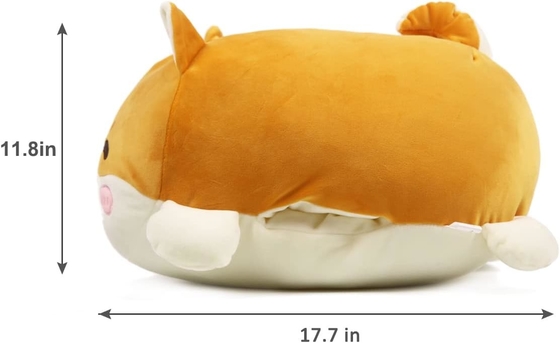 Shiba Inu Plush Coussin Animal fourré Cute Plush Toy Squishy Anime Corgi Plushie Fluffy Kawaii Souffle Coussin d'étreinte