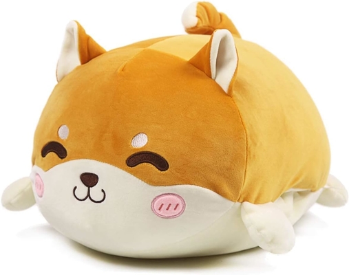 Shiba Inu Plush Coussin Animal fourré Cute Plush Toy Squishy Anime Corgi Plushie Fluffy Kawaii Souffle Coussin d'étreinte