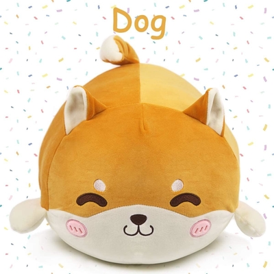 Shiba Inu Plush Coussin Animal fourré Cute Plush Toy Squishy Anime Corgi Plushie Fluffy Kawaii Souffle Coussin d'étreinte