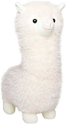 Jouet en laine d'alpaga, animal en peluche d'alpaga, gros poupée de 18 pouces, oreiller en peluche, coussin mou, super Noël de la Saint-Valentin.