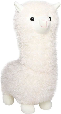 Jouet en laine d'alpaga, animal en peluche d'alpaga, gros poupée de 18 pouces, oreiller en peluche, coussin mou, super Noël de la Saint-Valentin.