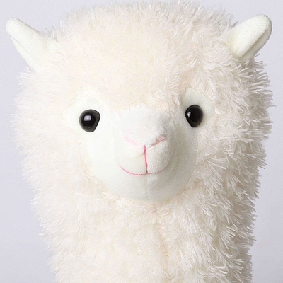 Jouet en laine d'alpaga, animal en peluche d'alpaga, gros poupée de 18 pouces, oreiller en peluche, coussin mou, super Noël de la Saint-Valentin.