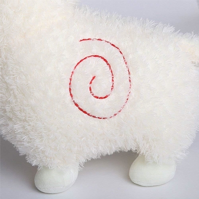 Jouet en laine d'alpaga, animal en peluche d'alpaga, gros poupée de 18 pouces, oreiller en peluche, coussin mou, super Noël de la Saint-Valentin.