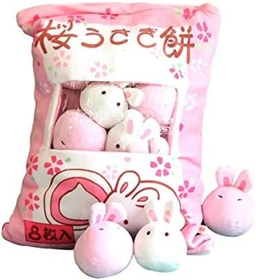 REFAHB Cute Plush Coussin Throw Coussin Détachable Animal fourré Jouets Cadeaux créatifs pour les filles (chatons)