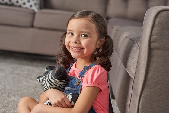 La République sauvage Zèbre Plush, Animal en peluche, Jouet en peluche, Cadeaux pour les enfants, Cuddlekins 12 pouces, Multicolore