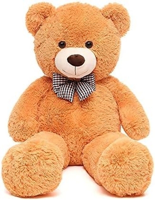 Misscindy Géant Teddy Bear Plush animaux fourrés pour la petite amie ou les enfants 47 pouces, (Blanc)