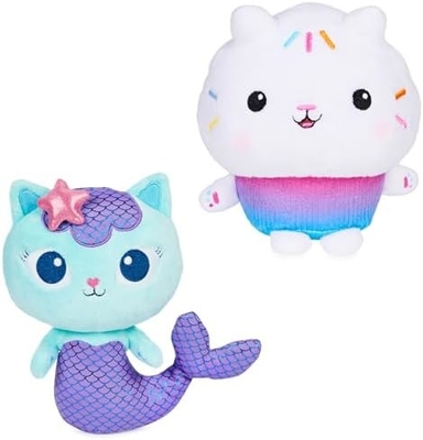 Gabby's Dollhouse, jouet en peluche de 7 pouces pour enfants de 3 ans et plus