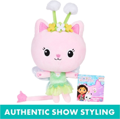 Gabby's Dollhouse, jouet en peluche de 7 pouces pour enfants de 3 ans et plus