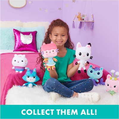 Gabby's Dollhouse, jouet en peluche de 7 pouces pour enfants de 3 ans et plus