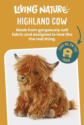 Animal bourré brun. Jouet de ferme avec son. Jouet doux cadeau pour les enfants. Naturel en peluche écologique.