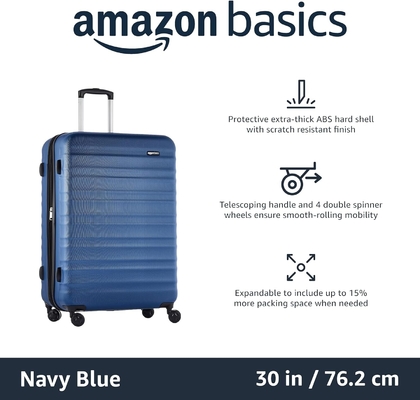 Valise à coque dure extensible, porte-bagages avec roues, coureur de 28 pouces avec quatre roues et surface résistante aux rayures