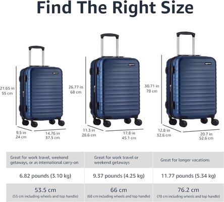 Valise à coque dure extensible, porte-bagages avec roues, coureur de 28 pouces avec quatre roues et surface résistante aux rayures