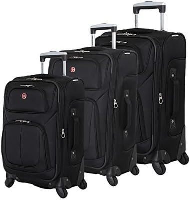 Bagage élargi à côté, noir, large de 29 pouces