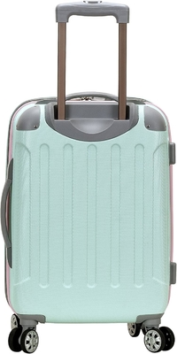 Bagages élargis avec roues tournantes, multicolores, à transporter de 20 pouces