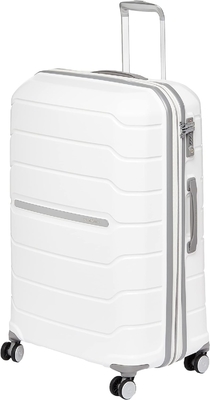 Déplaçable avec roues à double filateur, portable de 21 pouces, blanc