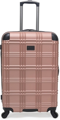 Bagages de voyage légers, en or rose, 24 pouces.