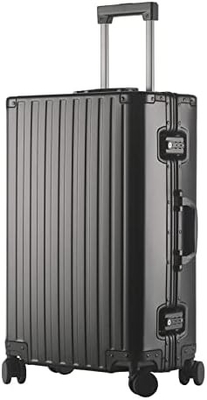 Vaisseau en aluminium à bagages à main (argent, 20 pouces) Visitez le magasin Sindermore