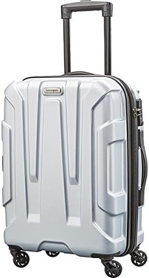 Bagages élargissables du côté dur avec roues tournantes, teal, à 24 pouces