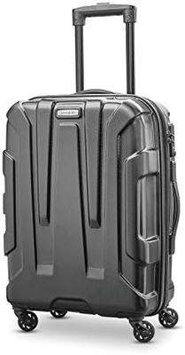 Bagages élargissables du côté dur avec roues tournantes, teal, à 24 pouces