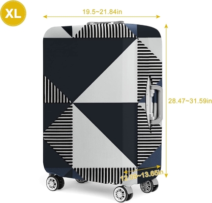 Couverture Protecteur de valise Protecteur lavable Couvre la poussière et la résistance aux rayures