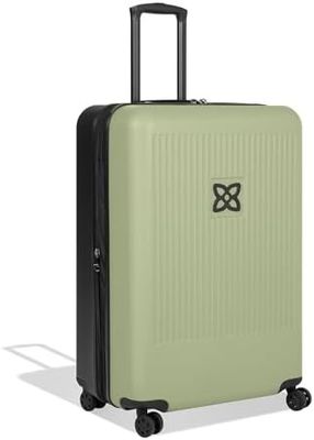 Valise durable avec panneau de compression extérieur en maille anti-écrasement et sangle de compression conçue pour des voyages sans tracas