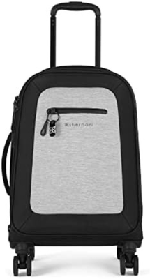 22 pouces de bagages doux, bagages durables, valises avec roues, bagages roulants légers à transporter,