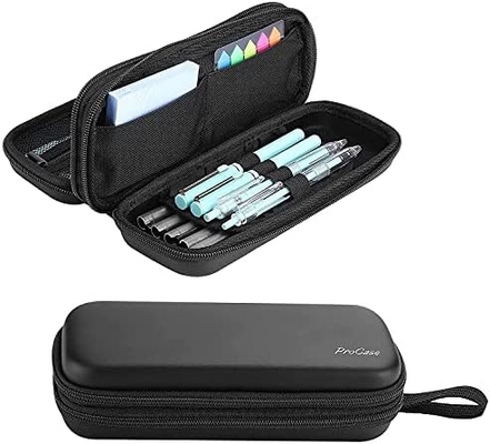 ProCase Pen Pencil Case, boîte à crayons à fermeture éclair EVA à 2 couches, sac de grande capacité, organisateur de stockage de papeterie pour l'école