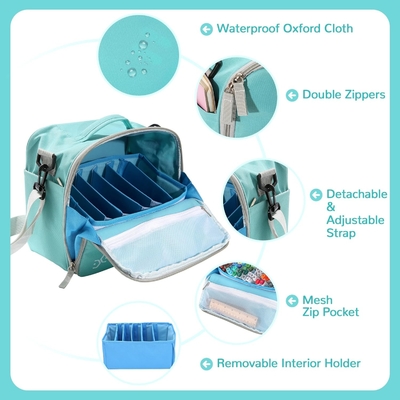 Entreposage Sac à main pour stylos de marqueur Pinceau stylo Coloriage Livres Art et artisanat fournitures Outils Cosmétiques, jusqu'à 130 stylo