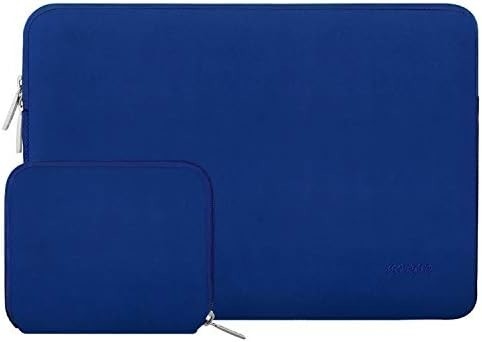 Manche d'ordinateur portable Compatible avec MacBook Air/Pro, 13-13 pouces Notebook, sac en néoprène avec petit boîtier, Abricot
