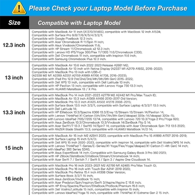 Manche d'ordinateur portable Compatible avec MacBook Air/Pro, 13-13 pouces Notebook, sac en néoprène avec petit boîtier, Abricot