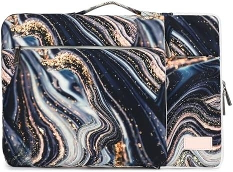Sac à main protégé pour ordinateur portable,Couvercle d'ordinateur portable avec poignée et sangle de bagages pour iPad 12,9 pouces,MacBook Pro Air 13&quot;