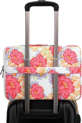 Sac à main protégé pour ordinateur portable,Couvercle d'ordinateur portable avec poignée et sangle de bagages pour iPad 12,9 pouces,MacBook Pro Air 13&quot;