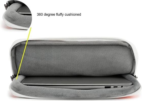 Sac à main protégé pour ordinateur portable,Couvercle d'ordinateur portable avec poignée et sangle de bagages pour iPad 12,9 pouces,MacBook Pro Air 13&quot;