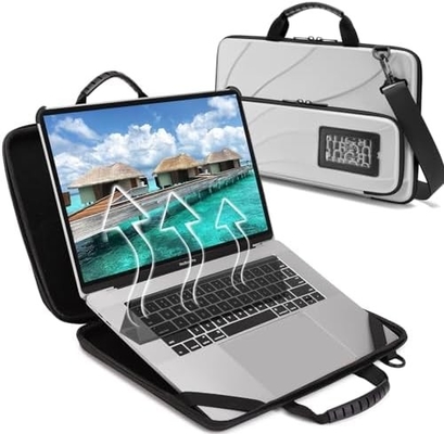 Bug 14.2-15.6 pouces boîtier d'ordinateur portable coque dure, boîtier de protection pour ordinateur portable avec support pour la dissipation de chaleur