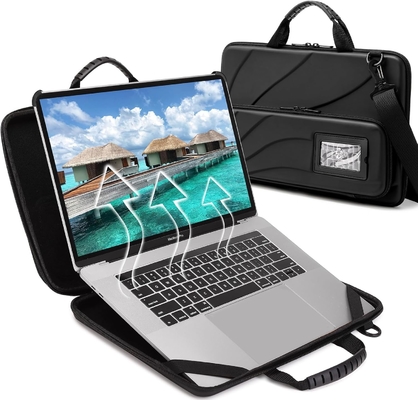 Bug 14.2-15.6 pouces boîtier d'ordinateur portable coque dure, boîtier de protection pour ordinateur portable avec support pour la dissipation de chaleur