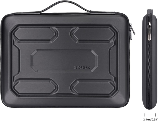 13Boîtier pour ordinateur portable de 3 pouces avec poignée Sac d'ordinateur antichoc valise de protection EVA imperméable 13-13 pouces