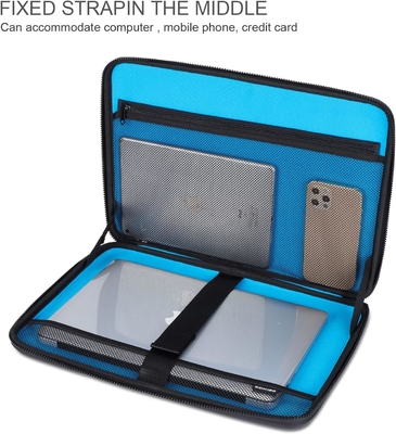 13Boîtier pour ordinateur portable de 3 pouces avec poignée Sac d'ordinateur antichoc valise de protection EVA imperméable 13-13 pouces