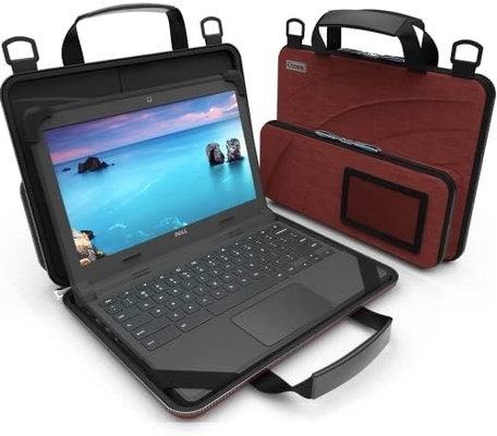13-14 pouces Toujours sur la poche Travail dans le boîtier pour Chromebook et ordinateurs portables, conçu pour les étudiants, les salles de classe et les entreprises